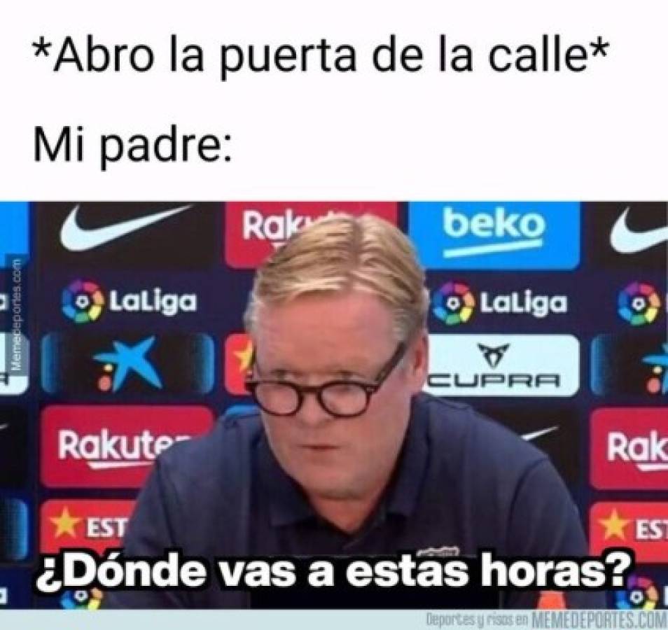 Otro tropiezo del Barcelona, ahora ante el Cádiz, y los memes despedazan a Koeman