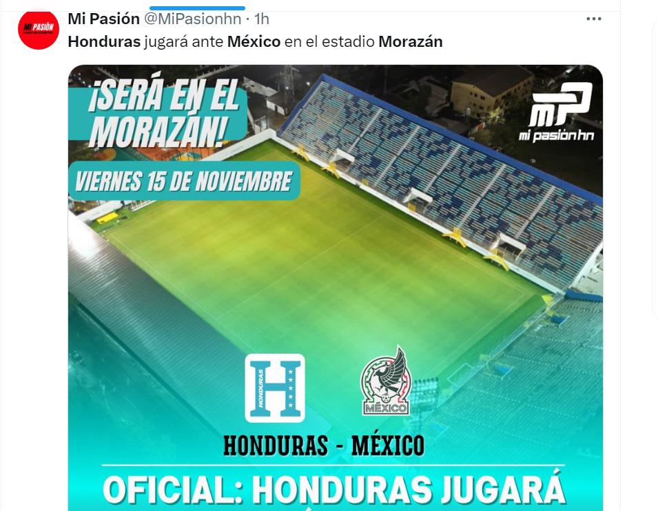 “Hacer que el estadio Morazán vuelva a sepultar a los mexicanos”: así informa la prensa de Honduras y México sobre el juego de ida