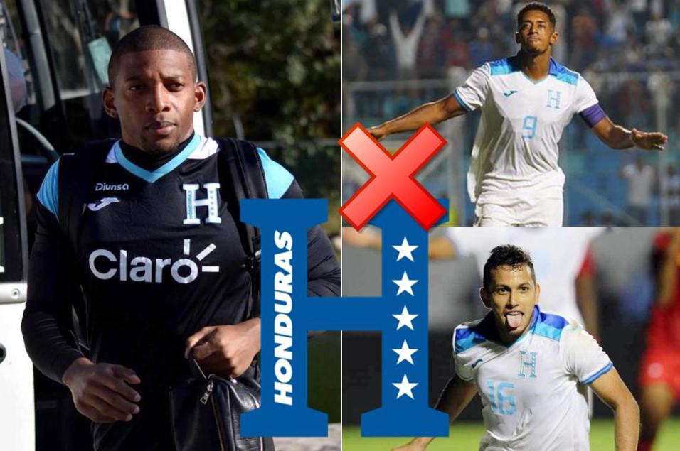 El otro atractivo 11 que se puede armar en la Selección de Honduras con las bajas y descartes de Reinaldo Rueda