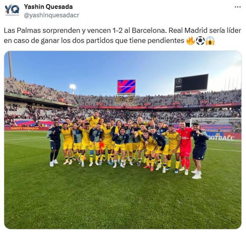 Barcelona perdió en casa ante Las Palmas y así reacciona la prensa: “Que cierren el VAR y pongan una ruleta; vergüenza”