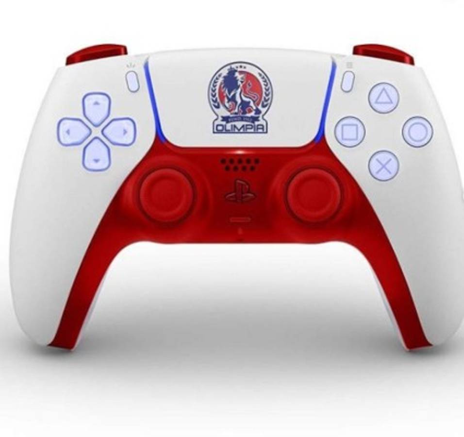 Así se verían los controles de PlayStation 5 con los escudos de los clubes de Honduras y México