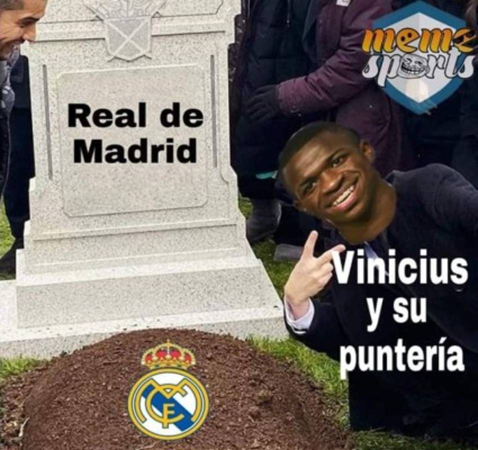 Vinicius, víctima de los memes previo al clásico español Real Madrid-Barcelona