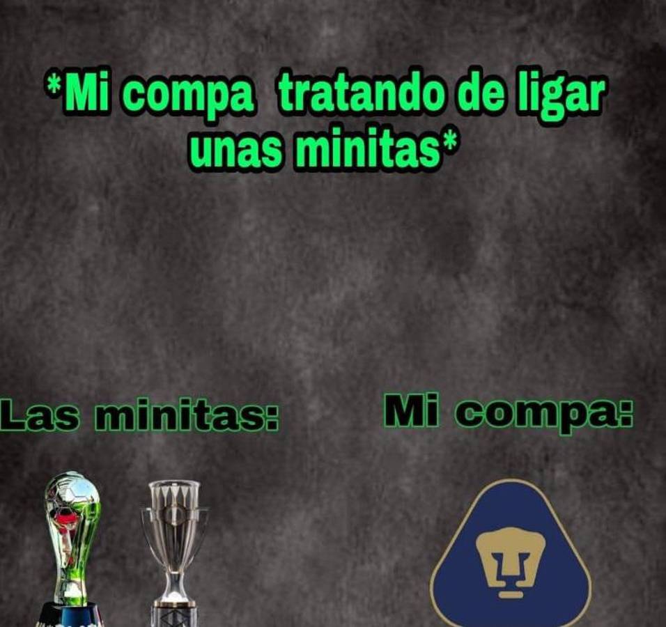 Ser de Pumas en estos momentos es cruel: Los memes que dejó la humillación de UNAM ante Chivas