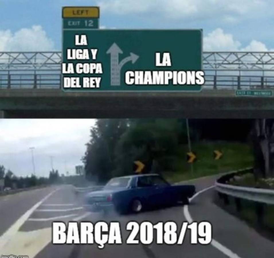 Los otros memes que 'liquidan' a Luis Suárez y el Barcelona por no ganarle al Lyon en Champions