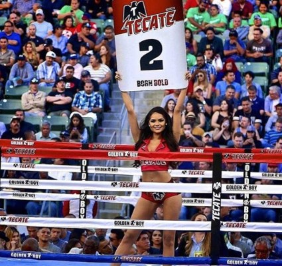 Janira Kremets, el amuleto de buena suerte de Sául 'Canelo' Álvarez