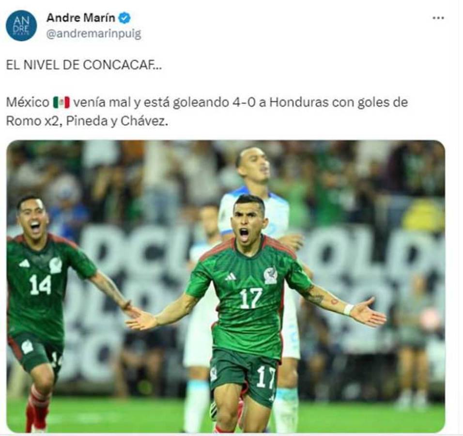 “Honduras no es parámetro”, “son una lágrima” y “no hay progreso”: La reacción de la prensa de México tras la paliza en Copa Oro