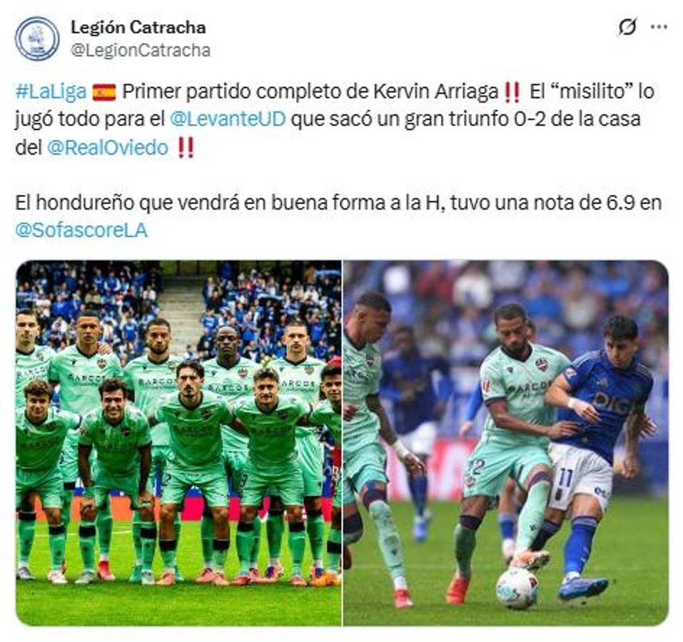 Afición del Levante alucina con Kervin Arriaga y el gesto del goleador: Qué falta nos hacía un jugador así