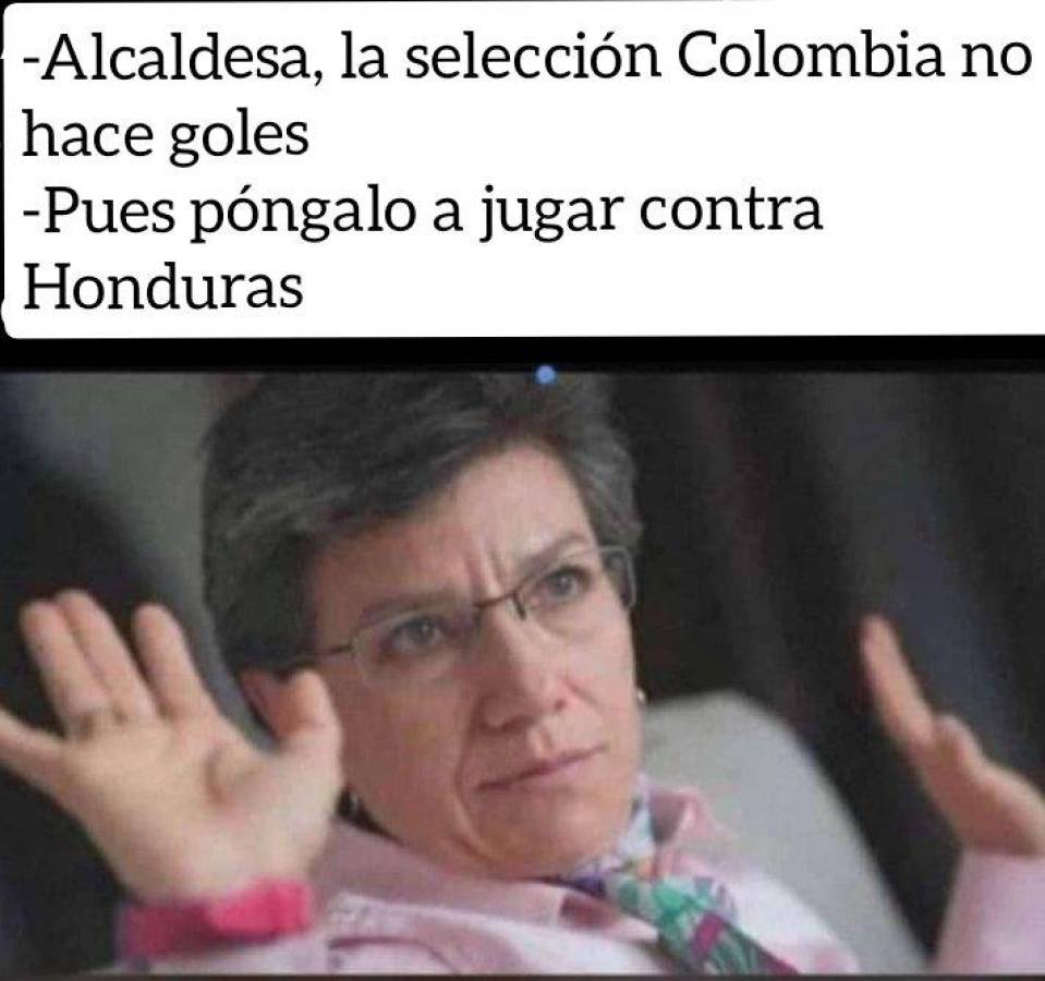 Para morirse de la risa: los divertidos memes que dejó la derrota de Honduras frente a Colombia