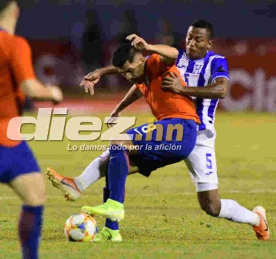 ¡Aprobados! La puntuación de los futbolistas de Honduras en el juego ante Chile