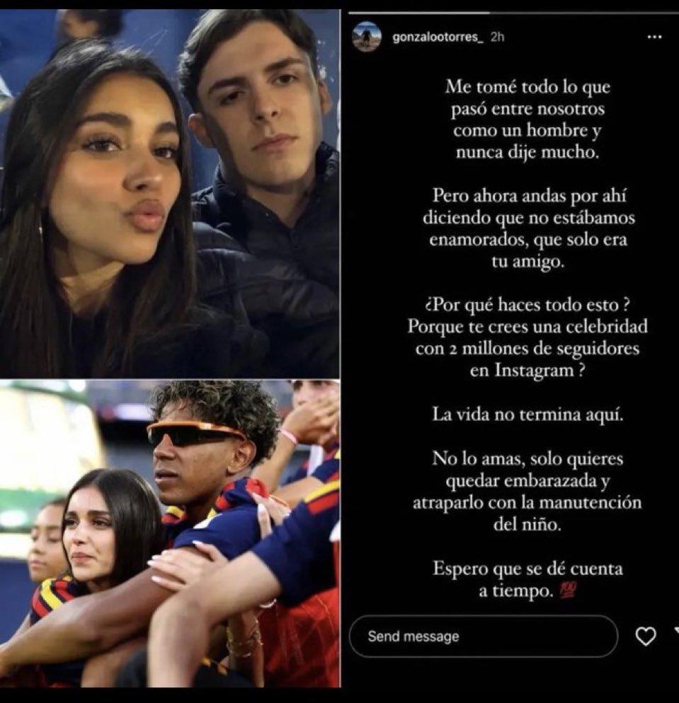 La advertencia que Lamine Yamal nunca esperó sobre su novia Inés García: Qué se dé cuenta