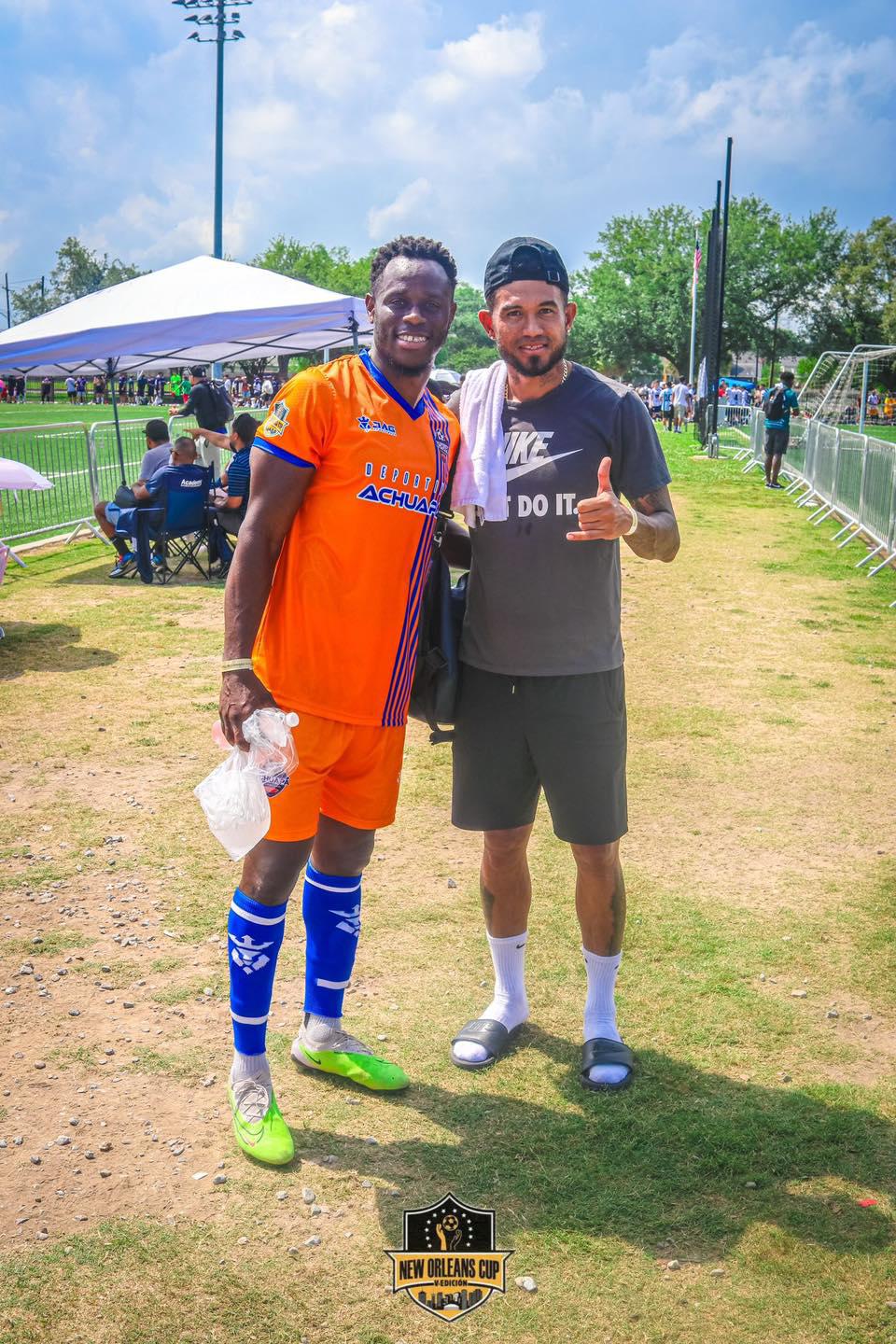 Maynor Figueroa regresó a las canchas y los futbolistas de la Liga Nacional que participaron en la New Orleans Cup