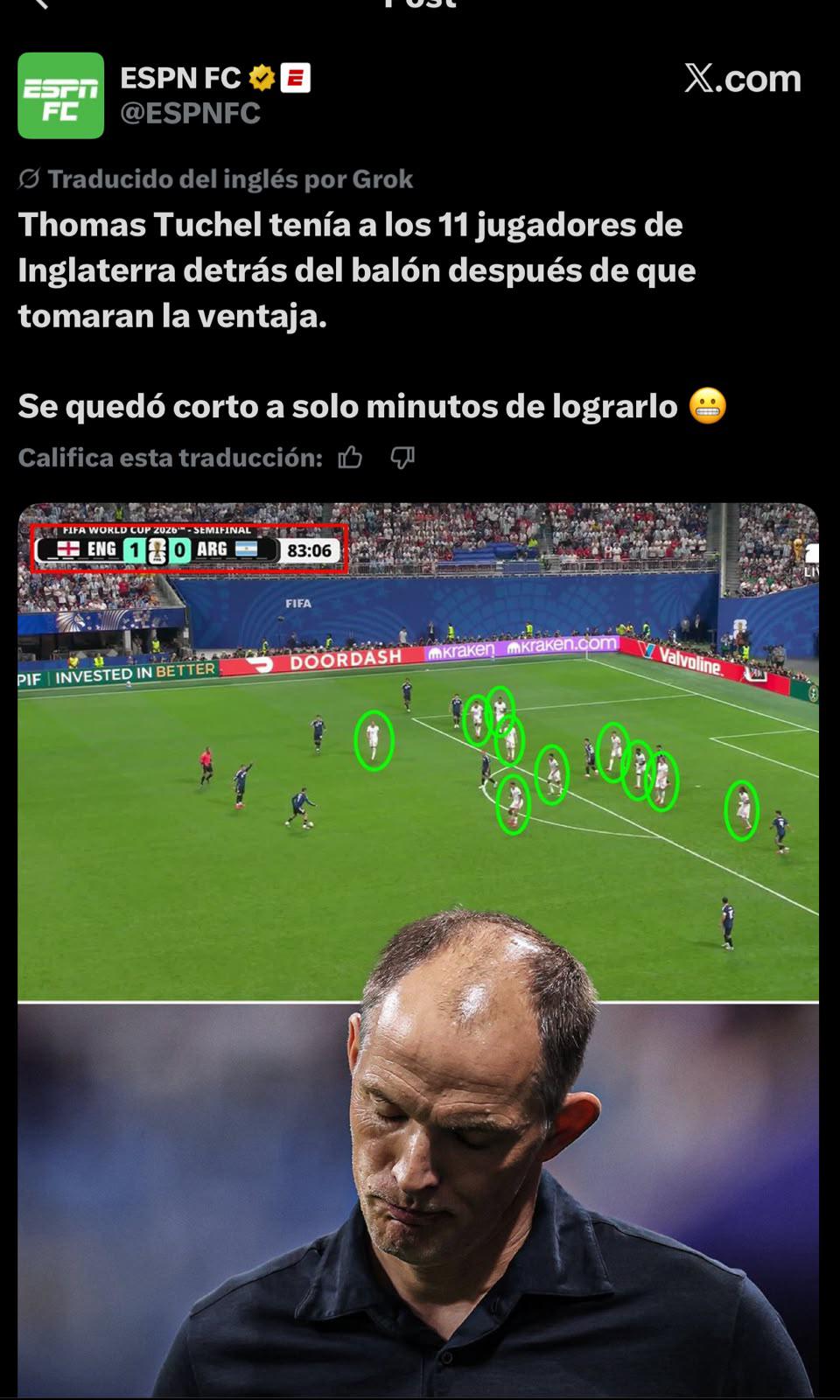 Debe renunciar hoy: Rooney y la prensa inglesa no perdonan a Thomas Tuchel