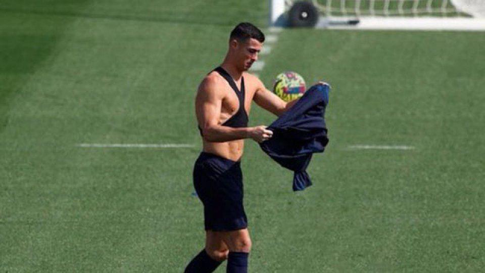 Cristiano Ronaldo entrenó dos días en Valdebebas tras despedirse del Mundial.
