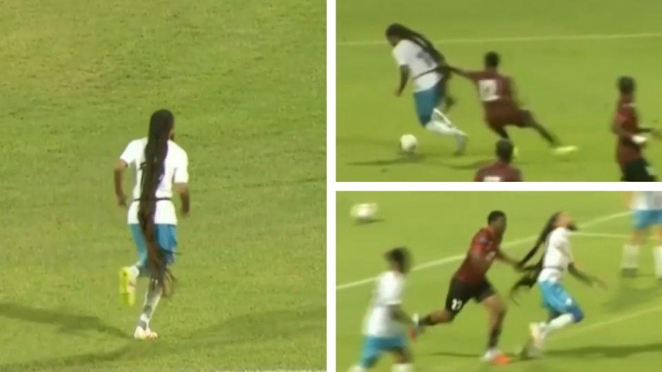 Concacaf: las insólitas rojas que provocó jugador de 1.5 metros por sus trenzas