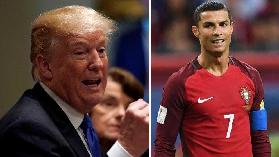 Donald Trump considera a Cristiano Ronaldo como el mejor futbolista del mundo.