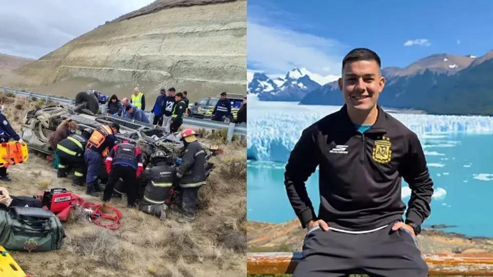 Así quedó el auto donde murió un árbitro, la causa del accidente y el desgarrador mensaje de su novia: Me arrancaste...