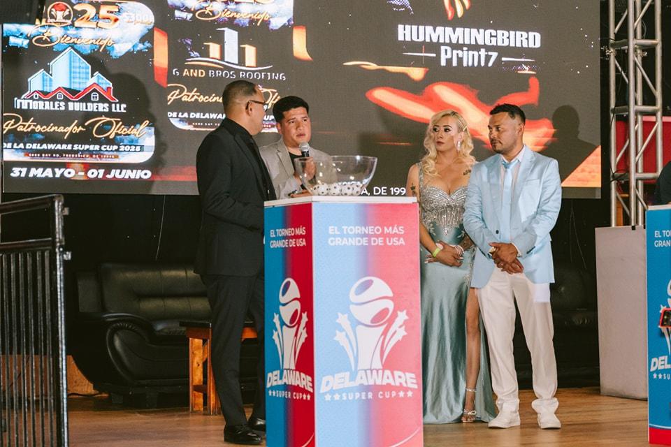 Delaware Super Cup 2025, el torneo más grande en Estados Unidos vivió tremenda gala en su sorteo