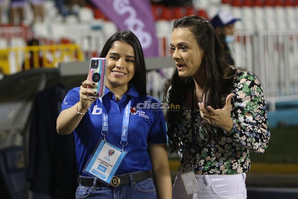 Las bellezas en los estadios: Hermosas mujeres engalanan la Jornada 13 de la Liga Nacional hondureña