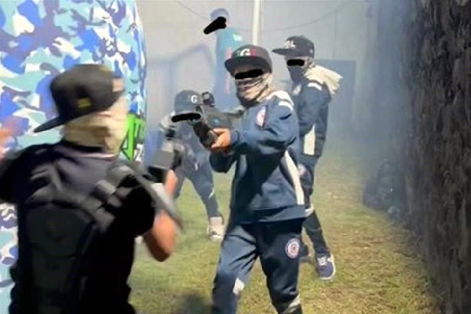 Polémica: Jugador de Cruz Azul festeja cumpleaños de su hijo con temática del narcotraficante “Chapo” Guzmán