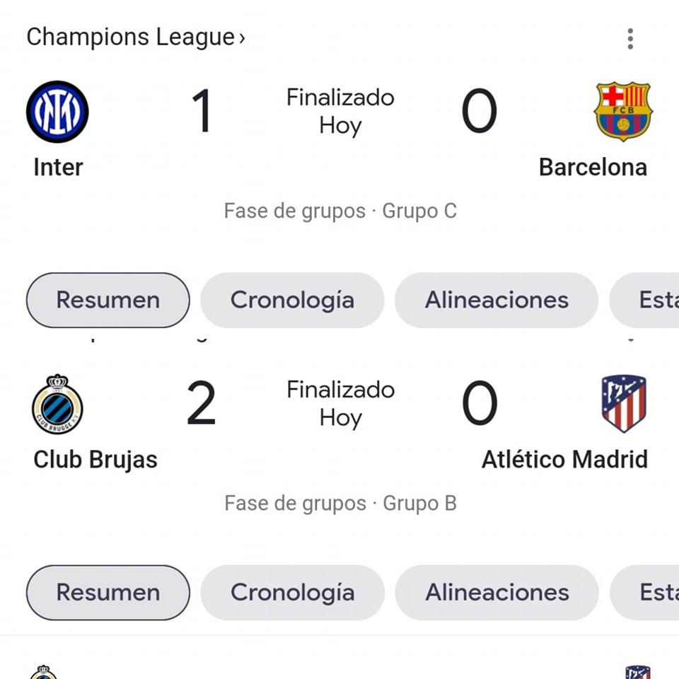 El VAR y la Europa League son protagonistas luego de la derrota de Barcelona ante Inter de Milán en Champions