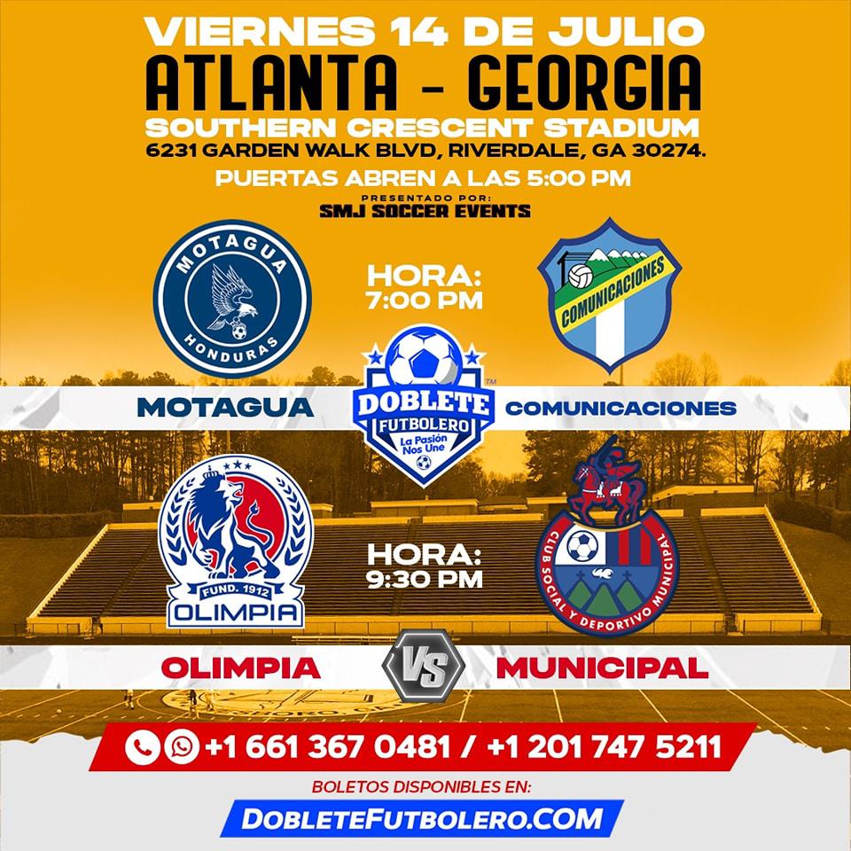 Olimpia enfrentará al Municipal en su primer partido amistoso en suelo estadounidense de cara al inicio del Apertura 2023. ¡Infórmate con Doblete Futbolero!