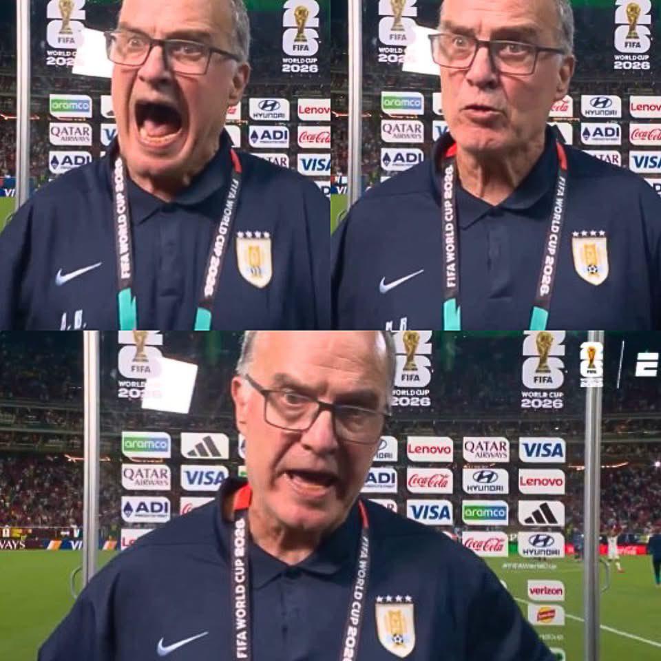 Uruguay quedó llorando: fea bronca de Bielsa y señalan el culpable