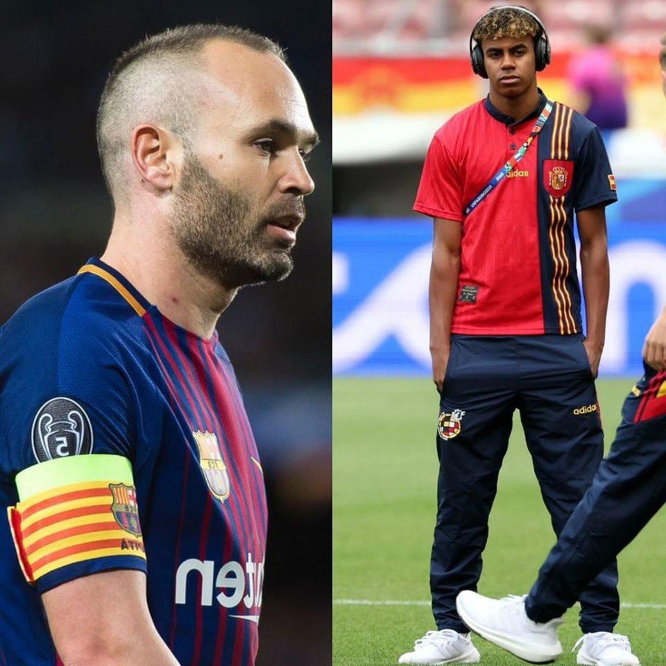 Andrés Iniesta espera que Yamal mantenga su buen nivel por muchos años.