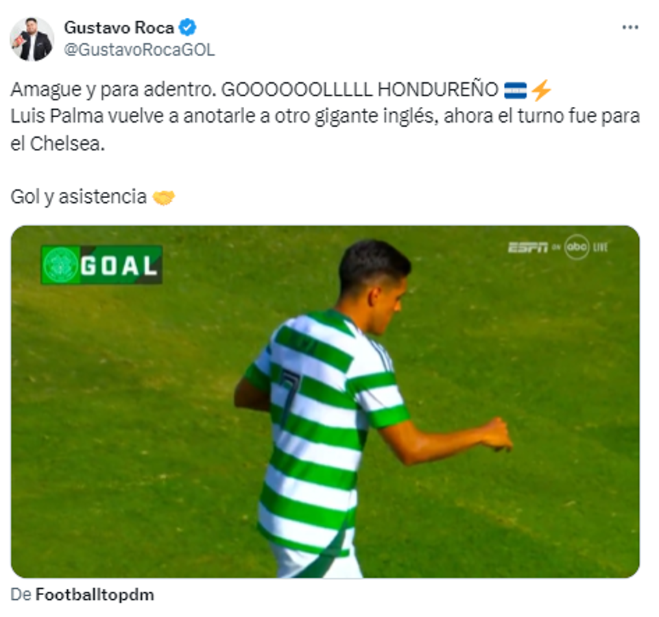 Luis Palma también le marcó al Chelsea y así reacciona la prensa: “Se está divirtiendo ante los clubes de la Premier League”