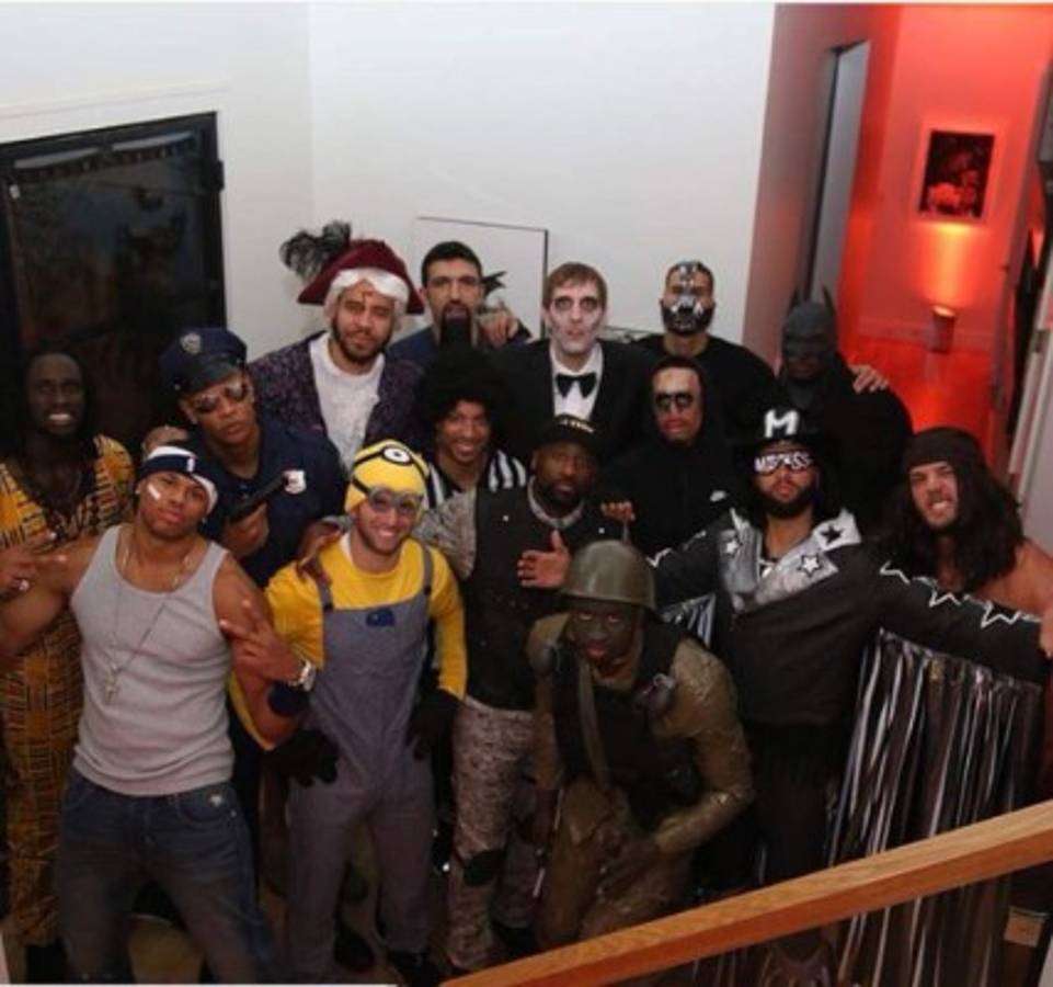 FOTOS: Los deportistas presumen sus disfraces el día de Halloween