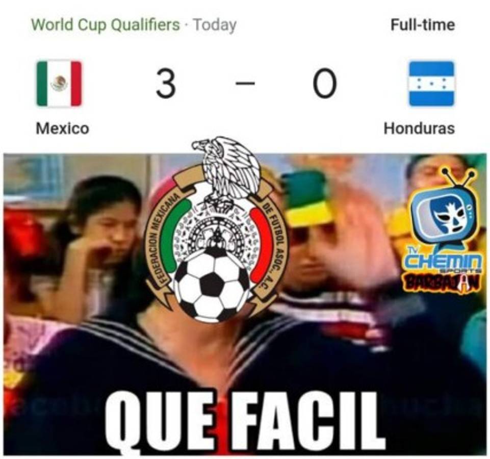 Los otros memes que dejó la fecha cinco de la octagonal de Concacaf; no perdonan a Honduras