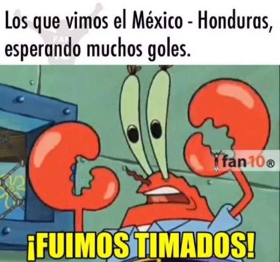Los memes que destruyen a Osorio y a México por el empate ante Honduras