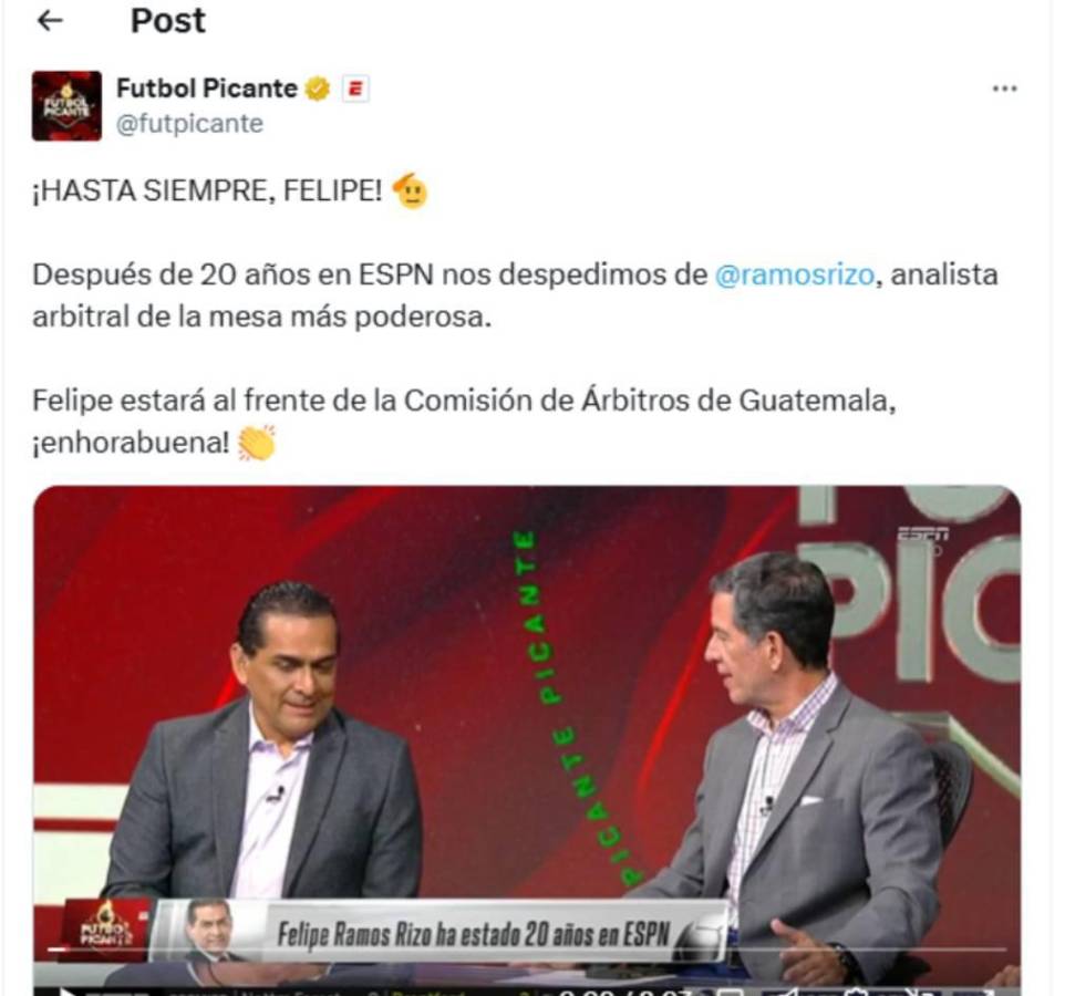 Se fue de ESPN por este motivo y sorprende a país de Centoamérica con su decisión: este será su nuevo rol