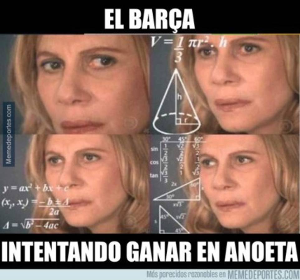 ¡Imperdibles! Tremendos memes del empate del Barcelona en Anoeta