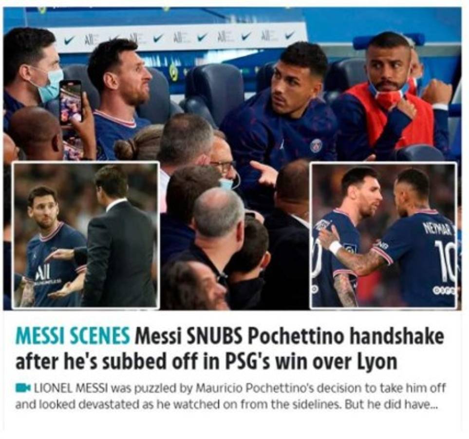 En Francia son crueles con Messi: lo bautizan de 'intermitente' y critican su rendimiento; no se olvidan del gesto a Pochettino  