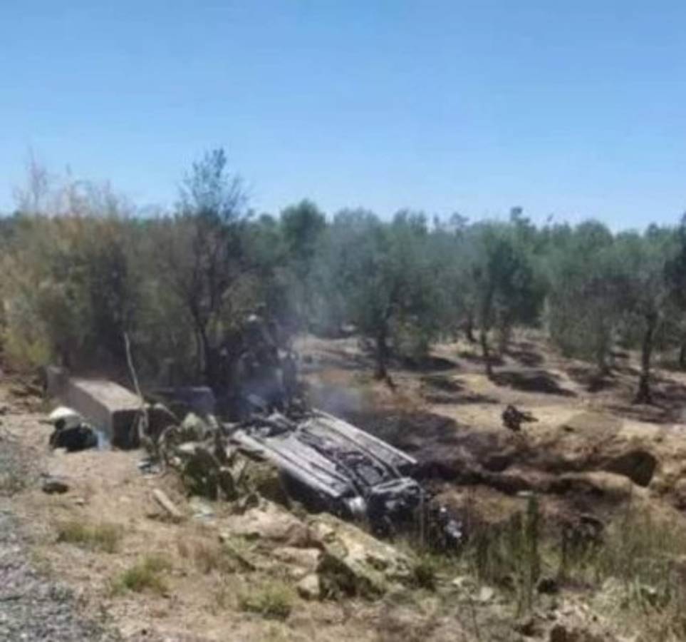 Las impactantes imágenes del accidente donde perdió la vida la 'Perla' Reyes