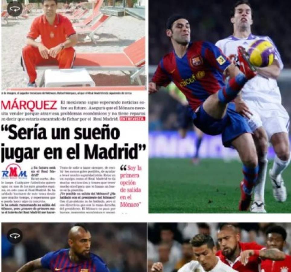 ¡No llegaron! Los futbolistas que no cumplieron el sueño de jugar en el Real Madrid