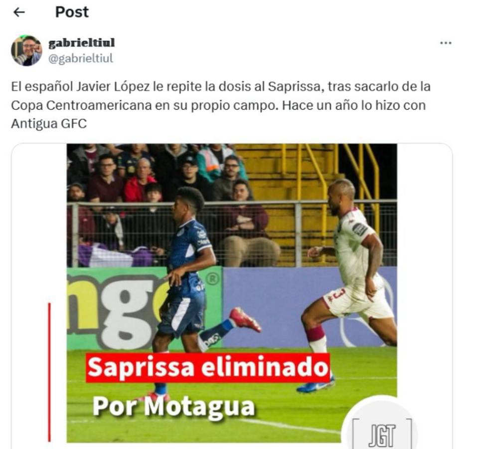La burla de Motagua que no gusta en Concacaf, mano dura contra Saprissa y elogio a Javier López: ¿Qué hacen los olimpistas?