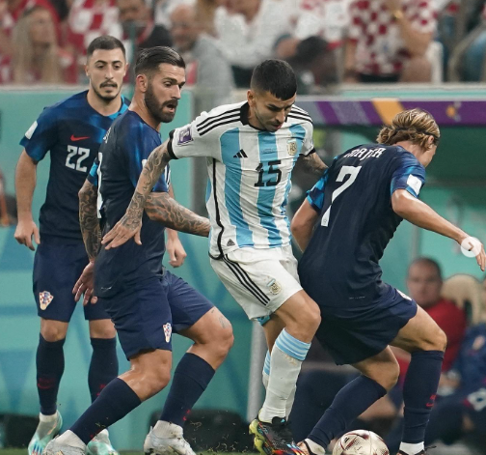 No se lo pueden creer: la reacción de los futbolistas argentinos por jugar la final del Mundial y el mensaje de Di María para Modric