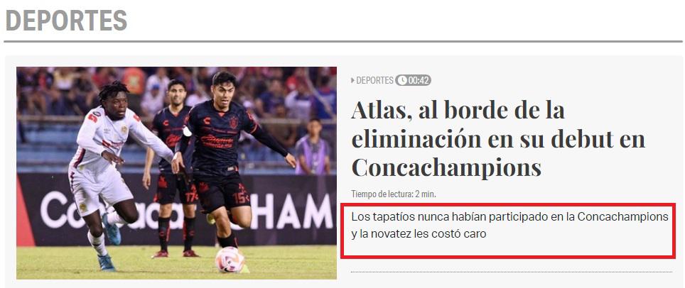 “Terror en Honduras”, “exhibición” y “la novatez les costó caro”: Así reaccionan en México el día después del Olimpia-Atlas