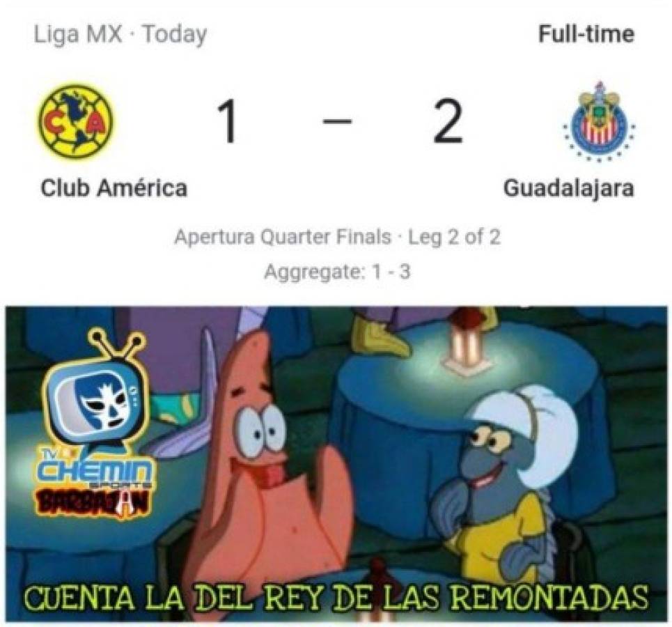 Los memes hacen pedazos al América y Memo Ochoa tras ser eliminados por Chivas en México