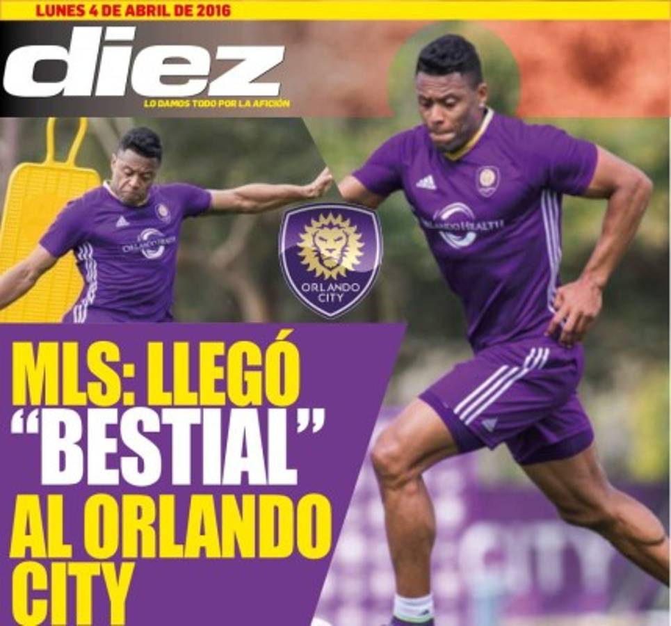 Las portadas digitales de DIEZ de este lunes 4 de abril de 2016