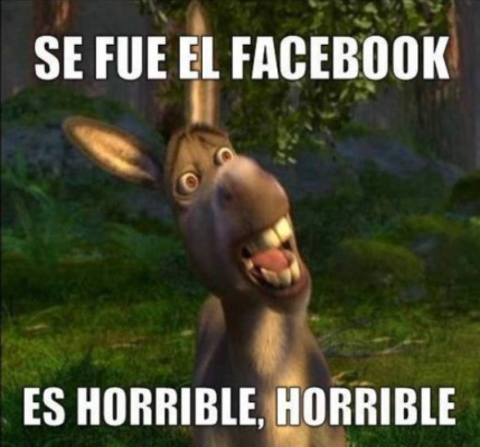 Los divertidos memes que dejó la caída de Facebook