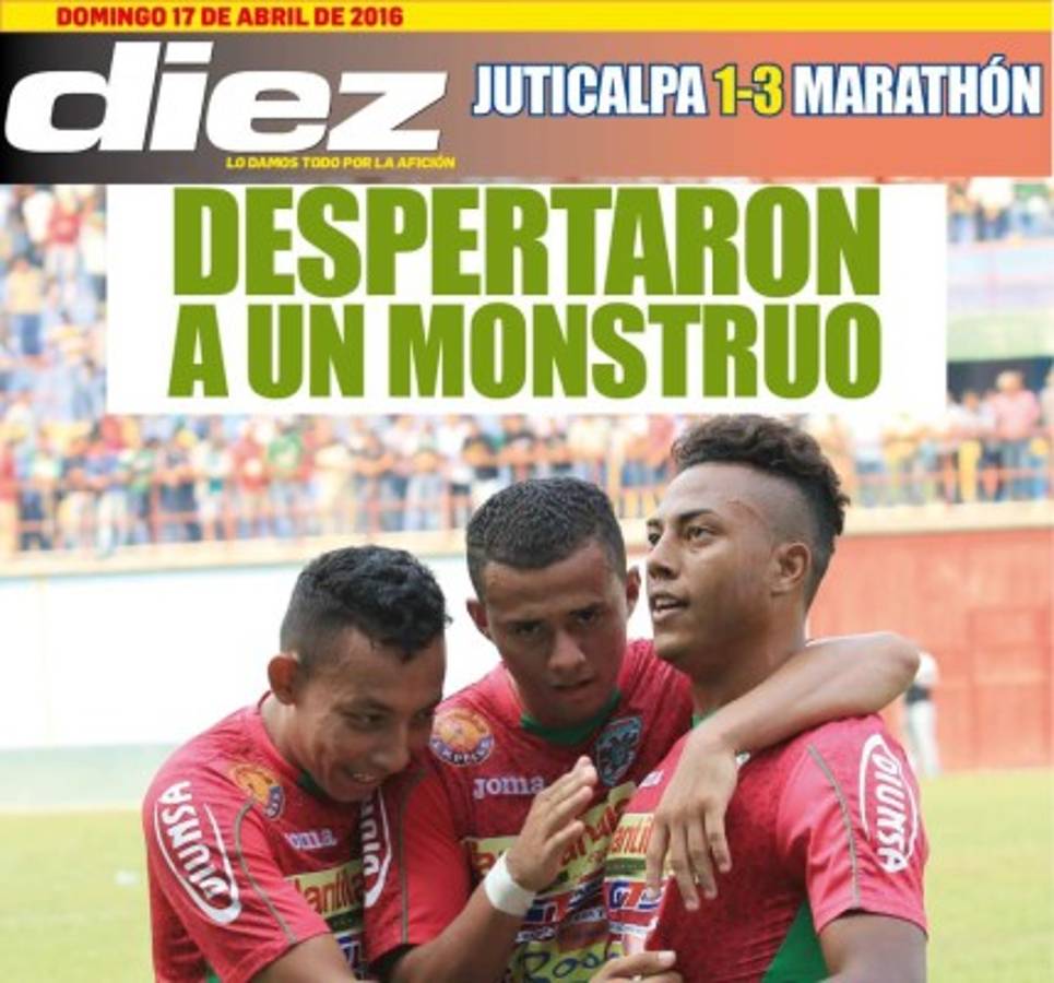 Las portadas digitales de DIEZ para hoy domingo 17 de abril