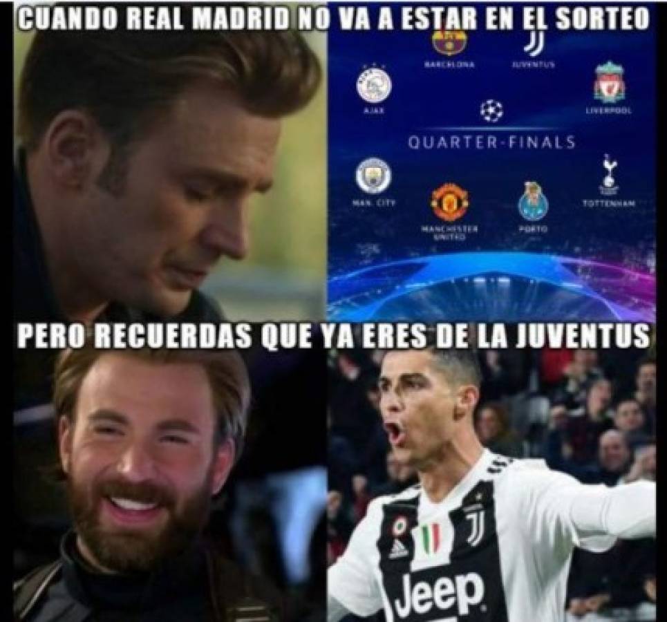 Los memes del sorteo de la Champions League donde destrozan al Real Madrid