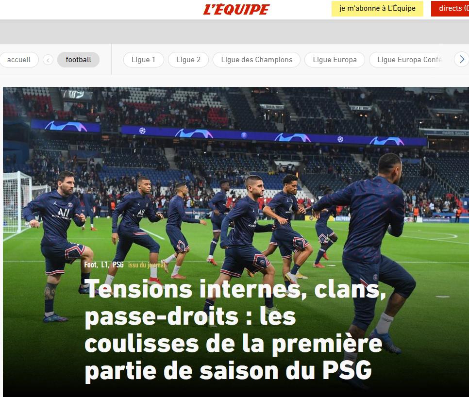 Revelan en Francia los “trapos sucios” en el vestuario del PSG: Los privilegios de Messi, Keylor Navas y hasta Wanda Nara