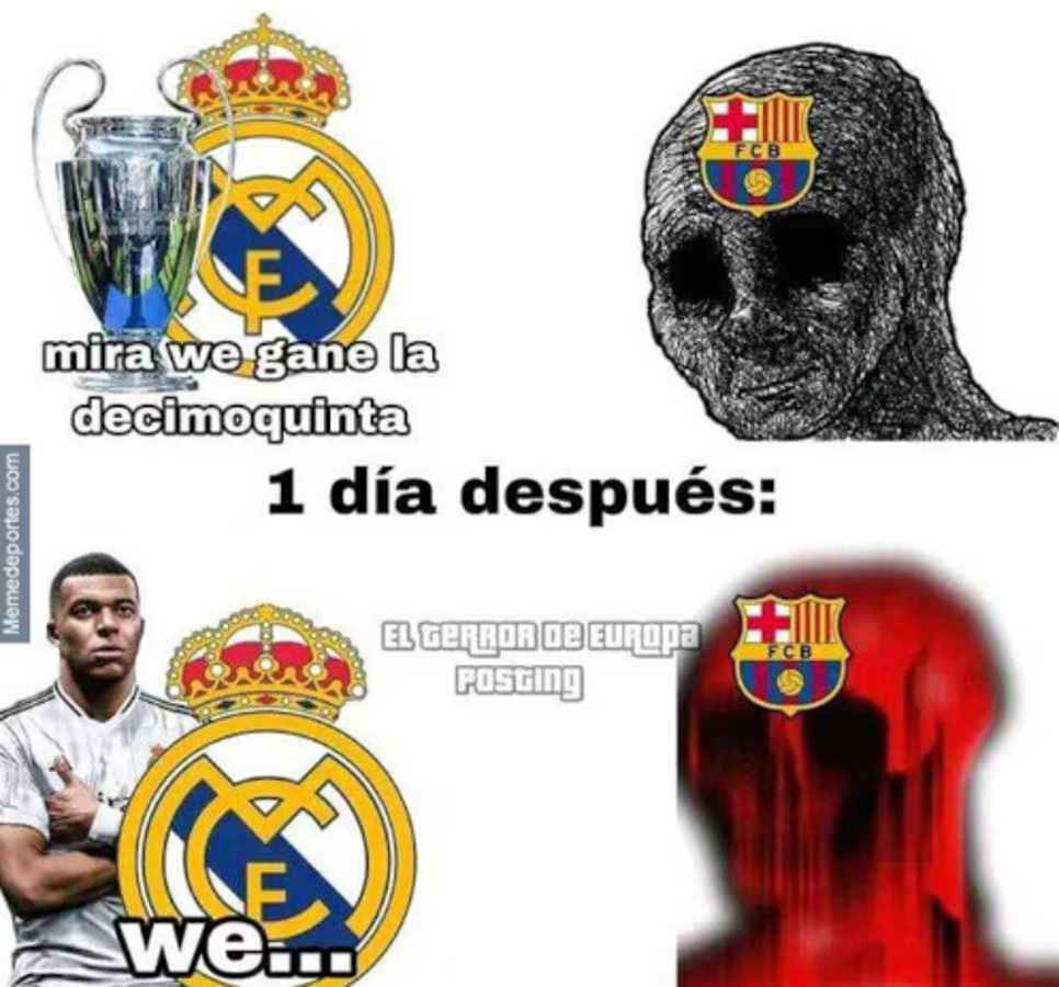 Mbappé fue presentado por el Real Madrid y lo memes humillan al Barcelona: ¡sufren los azulgranas!