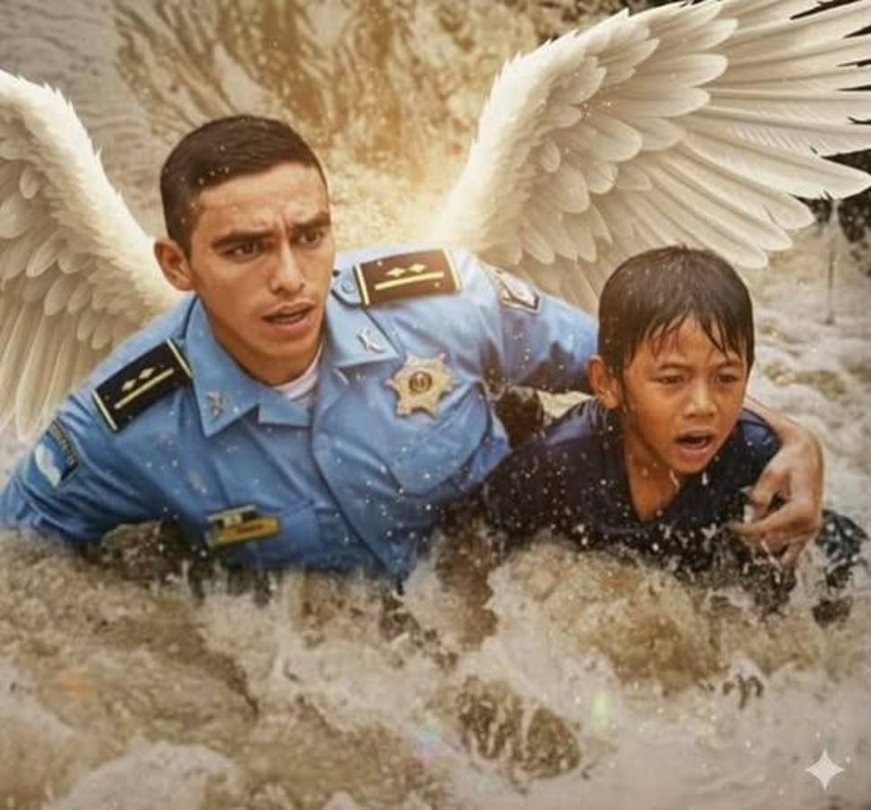 ¿Quién era Kevin Pérez, el héroe policial que perdió la vida ahogado al intentar rescatar niños en San Pedro Sula?