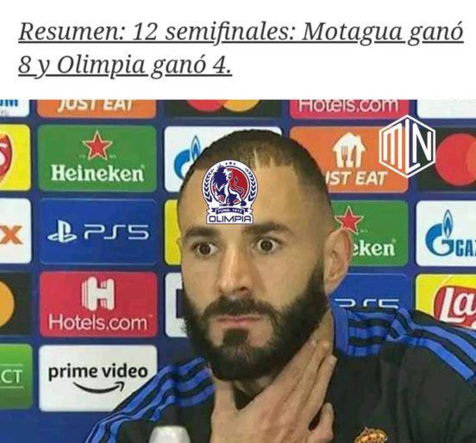 Los memes no perdonan al Olimpia tras conocer que jugará ante Motagua en semifinales y el Victoria tampoco se salva