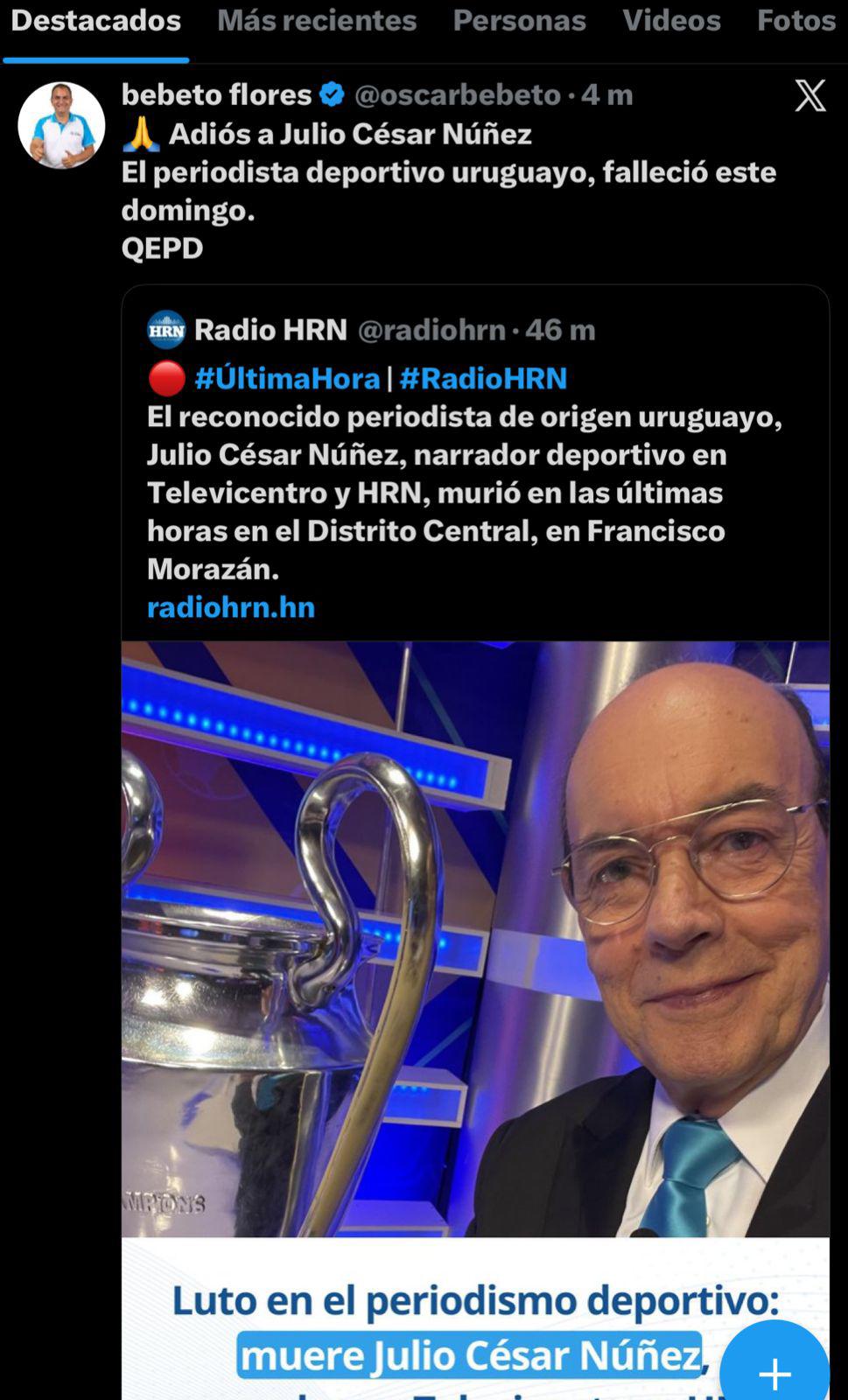 Rely y Rafa Villeda se quiebran: así reaccionan a la muerte de Julio César Núñez