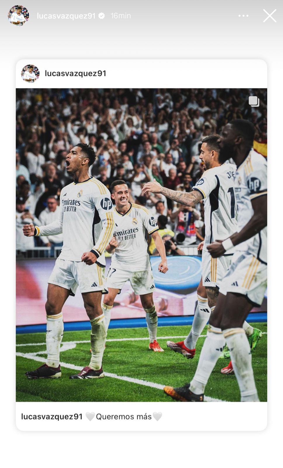 “Queremos más” “líderes”: El gran festejo de los jugadores del Real Madrid en sus redes tras ganarle al Barcelona en el Clásico